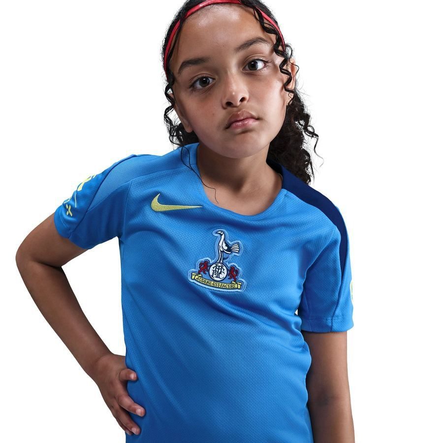 Tottenham Training T-Shirt Dri-FIT Strike 3rd - Pacific Blue/Dynamic Yellow Kids-League Fan Gear